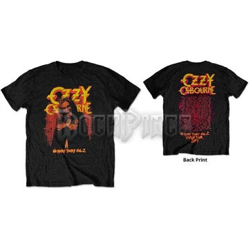Ozzy Osbourne - No More Tears Vol. 2. - Unisex Póló - OZZTS17MB