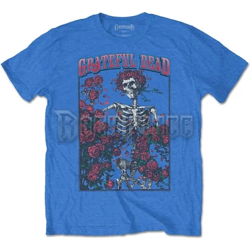 Grateful Dead - Bertha &amp; Logo - unisex póló - GRATETS06MBL