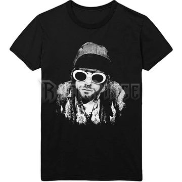 Kurt Cobain - One Colour - Unisex Póló - KCTS02MB