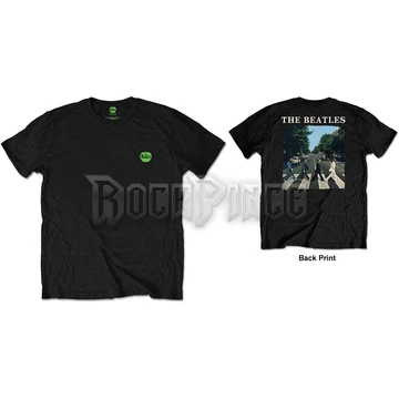 The Beatles - Abbey Road &amp; Logo - unisex póló - BEATBPTEEP46MB