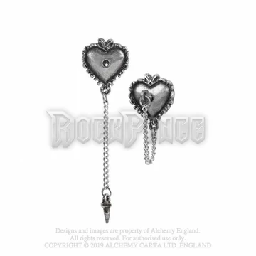 Alchemy - Witches Heart - fülbevaló E433