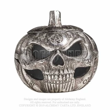 Alchemy - Pumpkin Skull Pot - ékszeres doboz V93