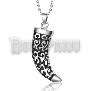 Viking Drinking Horn - acél medál