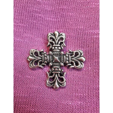 Baroque Cross - acél medál