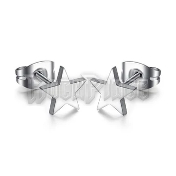 Tiny Silver Stars - fülbevaló