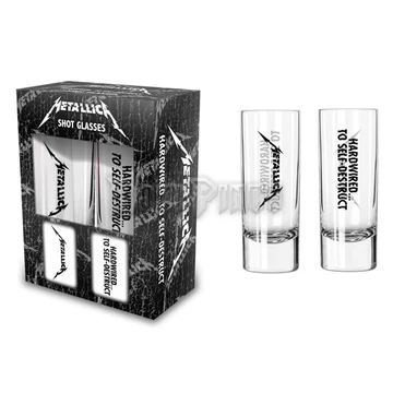Metallica - Hardwired - 2 db-os felespohár szett - SG001