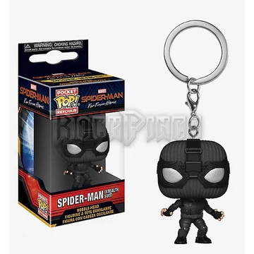 Marvel - Spiderman - Far From Home Spiderman Stealth Suit - FUNKO KULCSTARTÓ - 889698393621