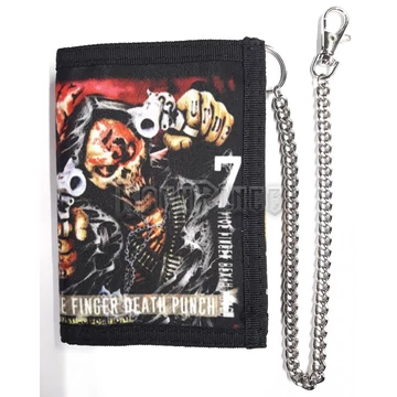 FIVE FINGER DEATH PUNCH - And Justice For None - pénztárca lánccal