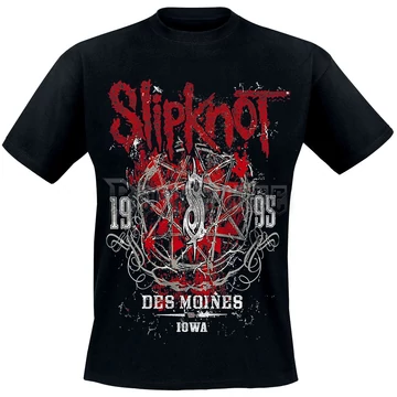 SLIPKNOT - DES MOINES IOWA - UNISEX PÓLÓ