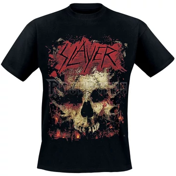 SLAYER - Ribs Skull - UNISEX PÓLÓ