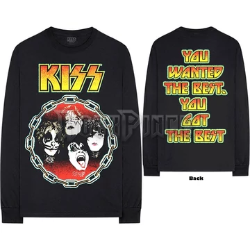 KISS - You Wanted The Best - unisex hosszú ujjú póló - KISSLST16MB