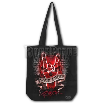 LIVE LOUD - Bag 4 Life - Canvas 80z Long Handle Tote Bag - T177A311