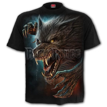 WILD MOON - T-Shirt Black - K072M101