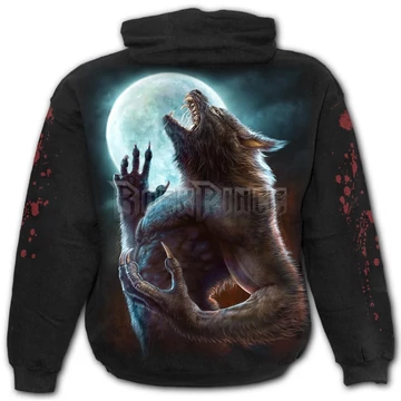 WILD MOON - Hoody Black (Plain) - K072M451