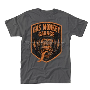 GAS MONKEY GARAGE - SHIELD - Unisex póló - PHD10037