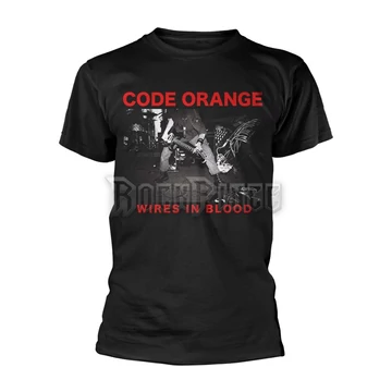 CODE ORANGE - WIRES IN BLOOD - Unisex póló - PHD10637