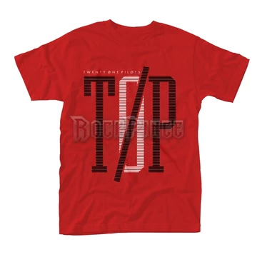 TWENTY ONE PILOTS - INITIAL LINE - Unisex póló - PHD10006