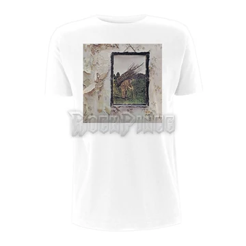 LED ZEPPELIN - IV ALBUM COVER - Unisex póló - RTLZE095