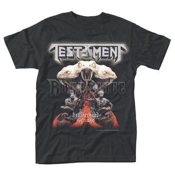 TESTAMENT - BROTHERHOOD OF THE SNAKE - Unisex póló - PH10237