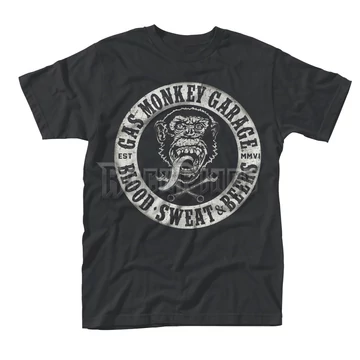 GAS MONKEY GARAGE - BLOOD, SWEAT &amp; BEERS - Unisex póló - PHD10035