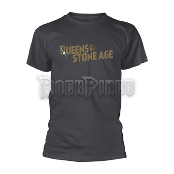 QUEENS OF THE STONE AGE - TEXT LOGO (METALLIC) - RTQSA007