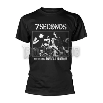 7 SECONDS - OLD SCHOOL AMERICA - Unisex póló - PH9886