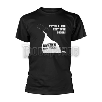PETER &amp; THE TEST TUBE BABIES - BANNED FROM THE PUBS (BLACK) - PH11882