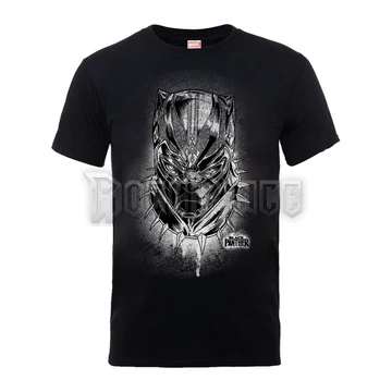 MARVEL BLACK PANTHER - SPRAY HEADSHOT - Unisex póló - BILBPR00003