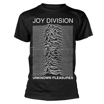 JOY DIVISION - UNKNOWN PLEASURES (BLACK) - Unisex póló - PHD11510