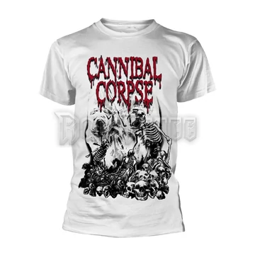 CANNIBAL CORPSE - PILE OF SKULLS (WHITE) - PH11639