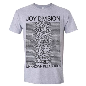 JOY DIVISION - UNKNOWN PLEASURES (GREY) - Unisex póló - PHD10116