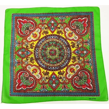 MANDALA BANDANA - GREEN