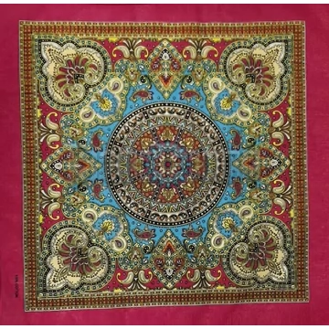 MANDALA BANDANA - RED