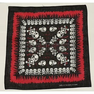 FIRE SKULL - kendő/bandana