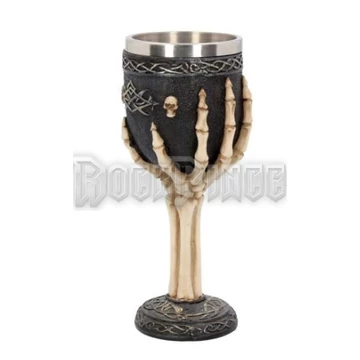 Tribal Skeleton Goblet - kehely - U0010A3