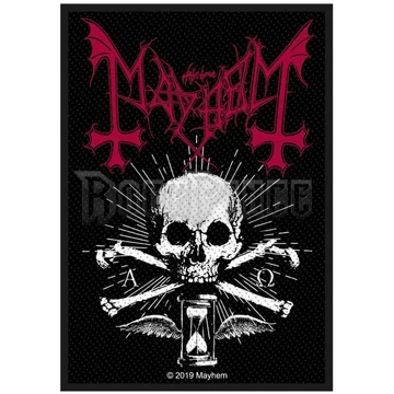 Mayhem - Alpha Omega Daemon - kisfelvarró - SP3087