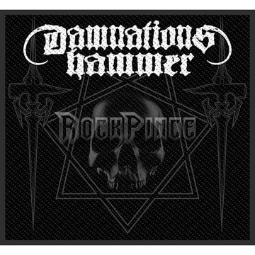 Damnation&#039;s Hammer - Hammers &amp; Skull - Kisfelvarró / Folt - SP3083