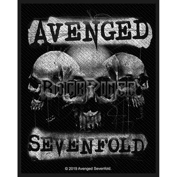 Avenged Sevenfold - 3 Skulls - Kisfelvarró / Folt - SP3073