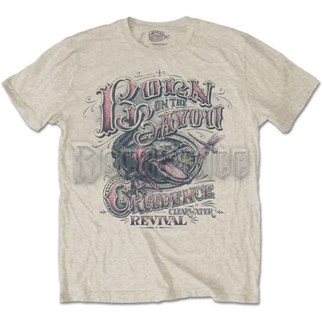 Creedence Clearwater Revival - Born on the Bayou - unisex póló - CCRTS02MS