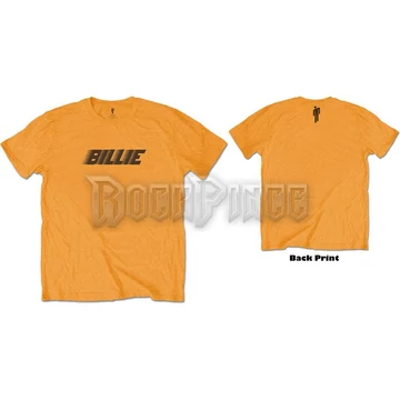 Billie Eilish - Racer Logo &amp; Blohsh - unisex póló - BILLIETS07MO