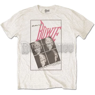 David Bowie - Serious Moonlight - Unisex Póló - BOWTS30MNAT