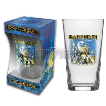 Iron Maiden - Live After Death - söröspohár - BG065