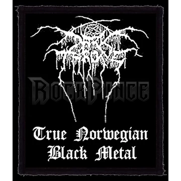 DARKTHRONE - True Norvegian Black Metal (80x95) - kisfelvarró HKF-0794