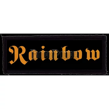 RAINBOW - Logo (125x40) - kisfelvarró HKF-0819