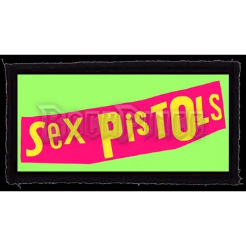 THE SEX PISTOLS: Logo (95x45) - kisfelvarró