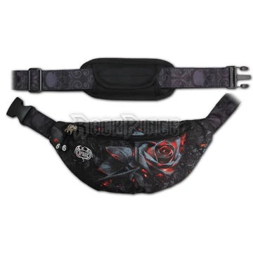 BURNT ROSE - Shoulder Bum-Bag with Printed Strap - K048A312