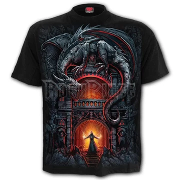 DRAGON&#039;S LAIR - T-Shirt Black - L049M101