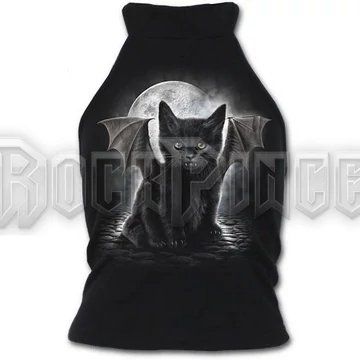 BAT CAT - Halterneck Top Black - F015G021