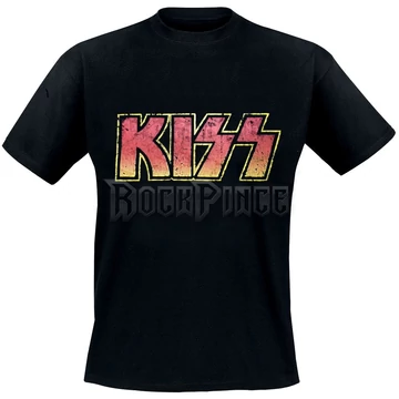 KISS - VINTAGE LOGO - UNISEX PÓLÓ