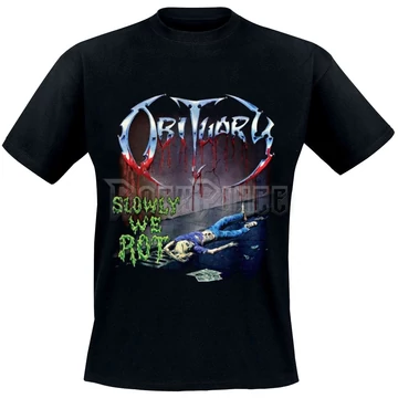 Obituary - Slowly We Rot - 1493 - UNISEX PÓLÓ